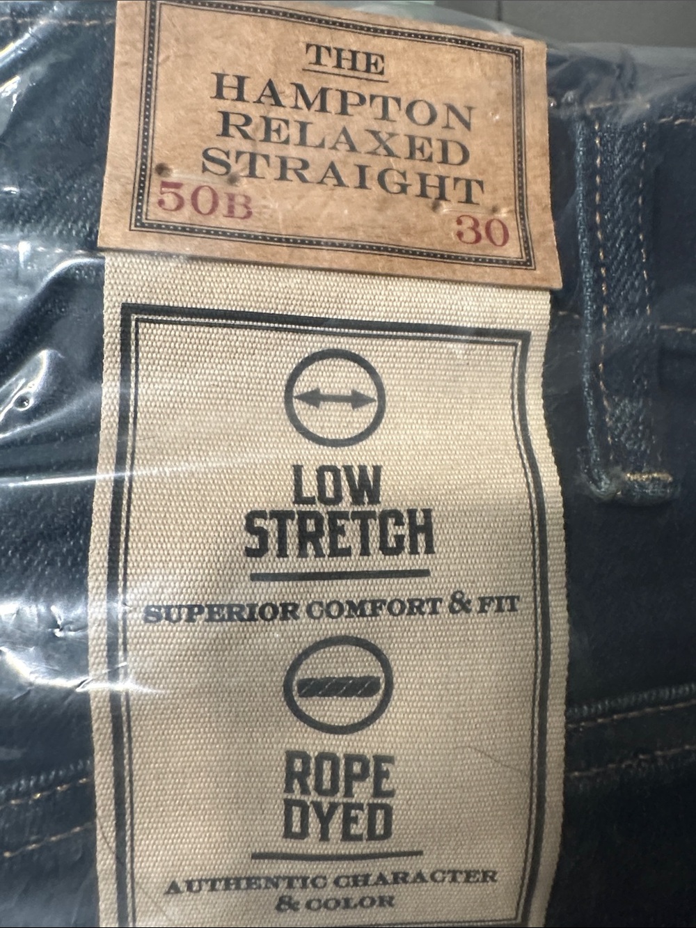 Polo by Ralph Lauren Navy Relaxed Straight Men's Jeans